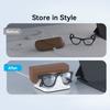 Portable Intelligent Charging Station With Magnetic Technology For Eyewear Technology Glasses ABS Case Home Office Use