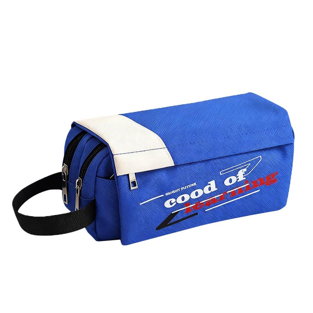 Colorful Pen Pouch Simple Stylish Pencil Case Creative Pencil Bag  School Stationery