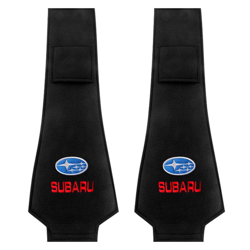 

Защитный чехол на подголовник заднего сиденья для Subaru Impreza Legacy WRX STI BRZ XV WRC Forester Crosstrek Outback 2Pcs чёрный