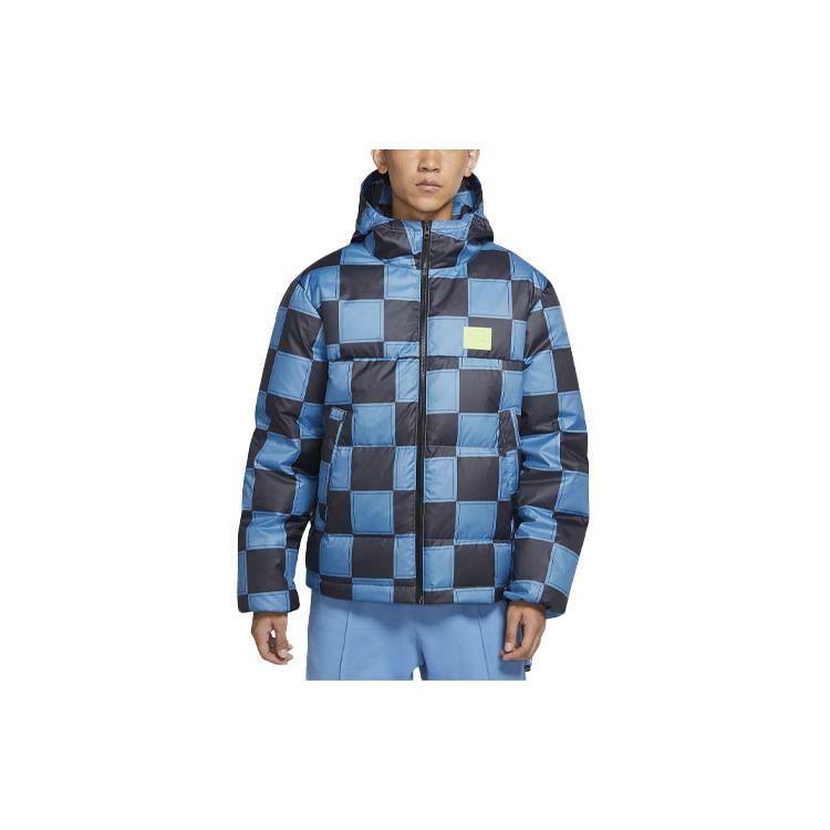New Nike Down Jackets Men Blue DA6718-469