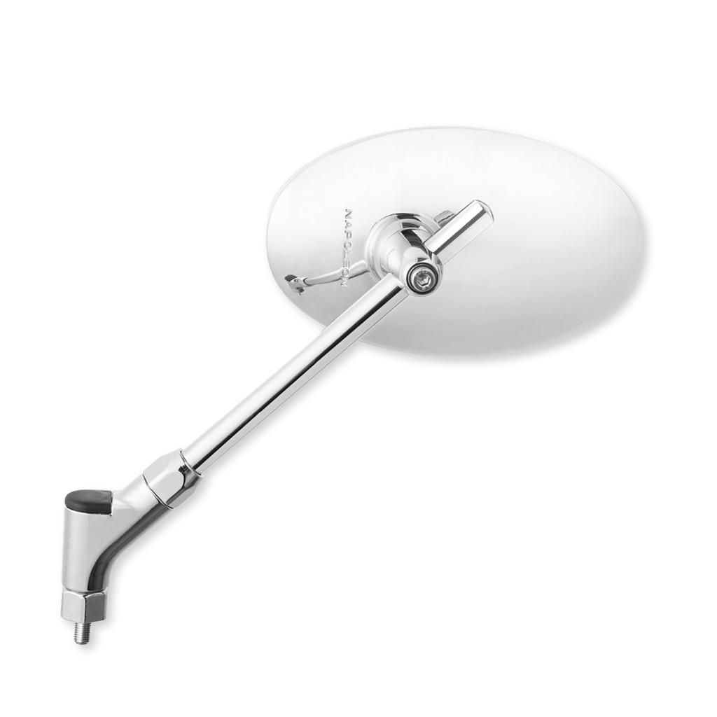 TANAX Napoleon Classic Chrome Left and Right 10mm 2-Mirror, Plated, Compatible, Right-Hand Thread, AB2-101-10