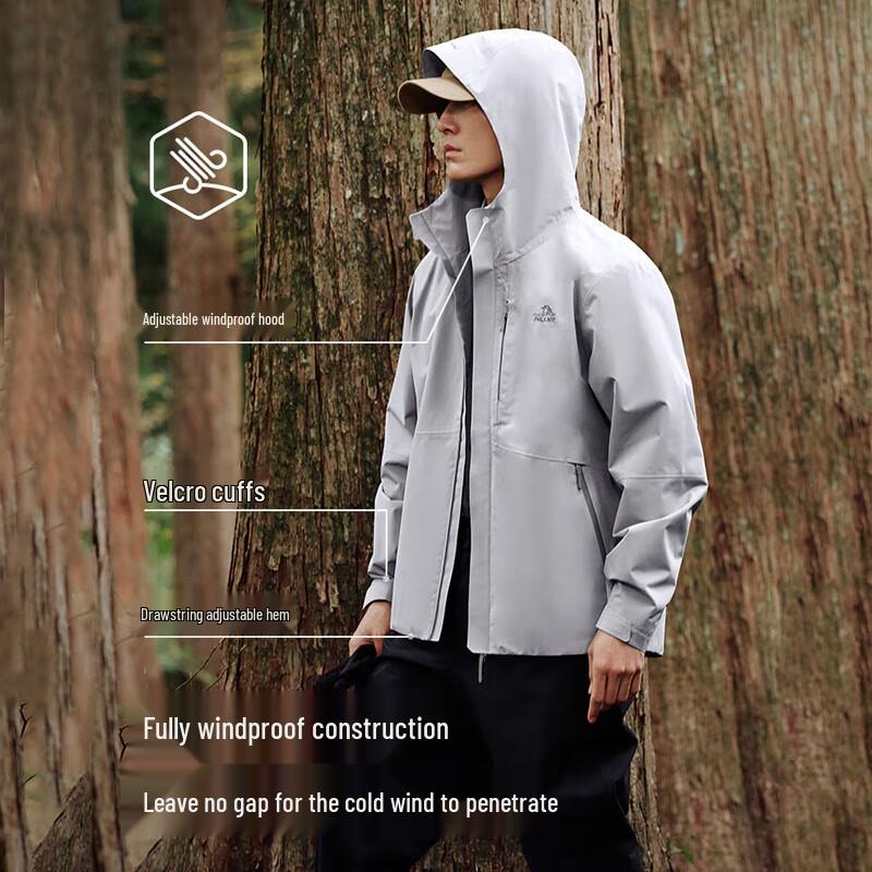 PELLIOT Men's Loose Fit Single-Layer Windbreaker Jacket 11410101