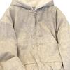 Oversized Hooded Zip-Up Fleece-Lined Cotton Jacket Men Women Winter Warm Loose Casual Outerwear
