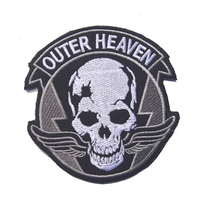 Outer Heaven Peace Walker Metal Gear Embroidered Velcro Patch