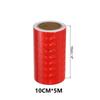 2.5cm/5m/10cm/15cm/20cm*5M Red Shining Stars Reflective Sticker Waterproof Strong Adhesive Safety Warning Reflector Tape For Car