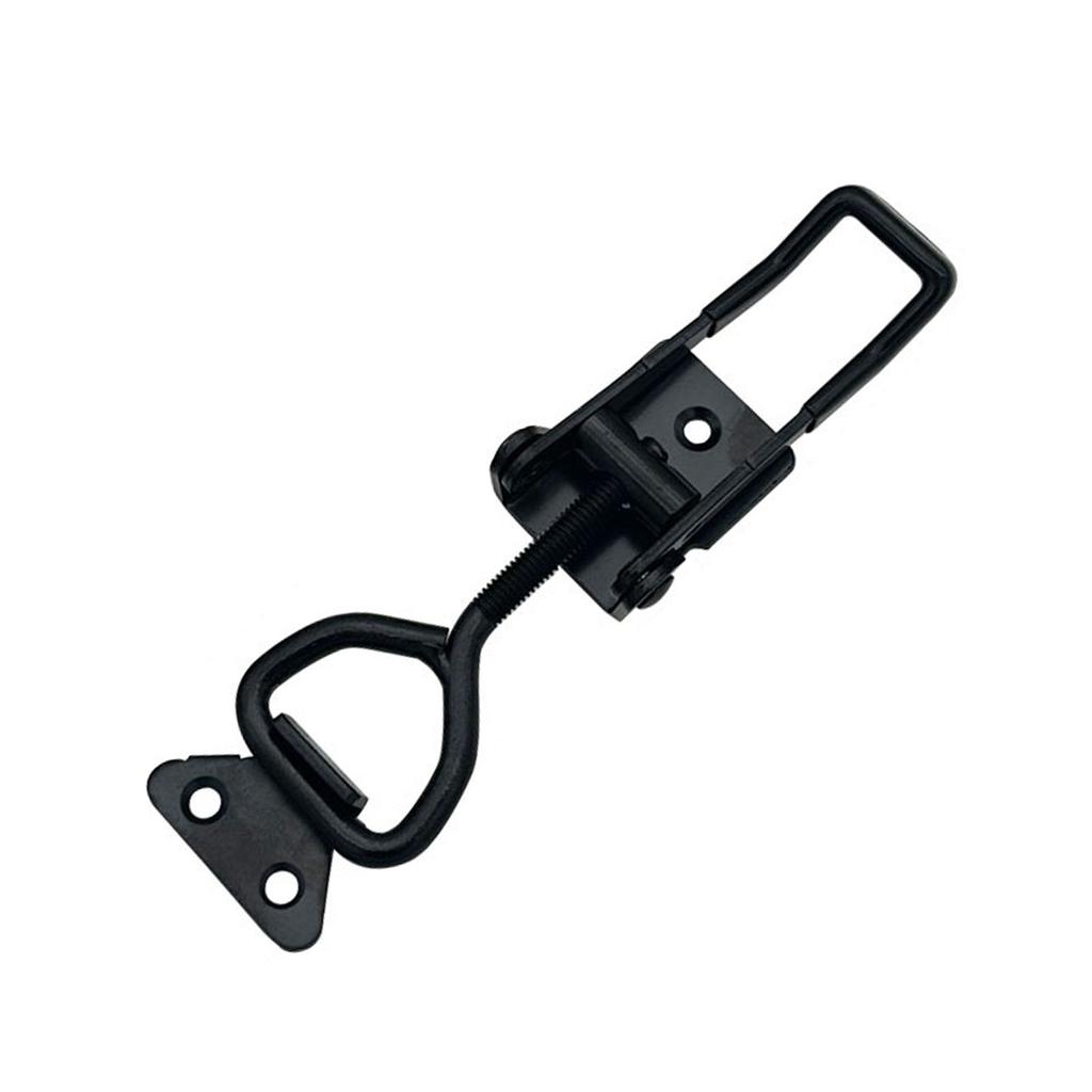 1Pc Toggle Latches Clamp Stainless Steel Pull Hasp Latches Large Hasp Clamp for Smoker Lid Jig Case Trunk Easy To Use