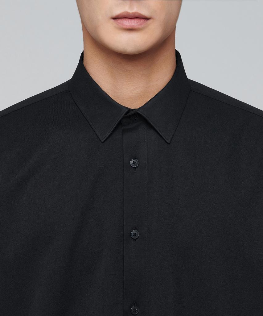 MUSINSA STANDARD [Cooltandard] Tricot Easy Shirt [Black]