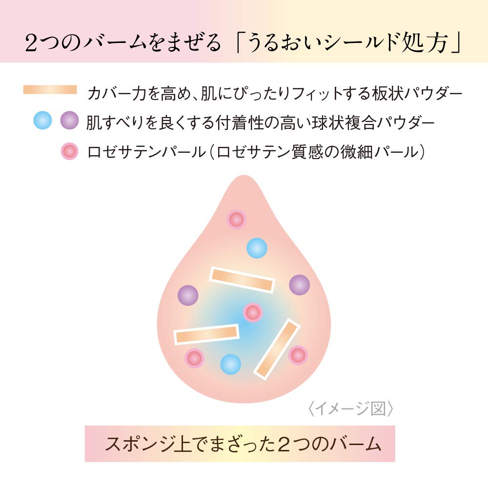 COFFRET Moisture Foundation UV 02 Natural Skin Color 10g D'OR Rosé (x 1)