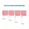 Polymer Clay Bead Roller Tool Set, 4 Piece Plastic Channel Forming Tools with 2mm 3mm 4mm 5mm Size Options for Small Bead and Charm Projects