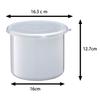 Takagi Metal Heat-Resistant Storage Container, Canister, Enamel, 14cm, 1.9L, Dishwasher Safe, FS-14W