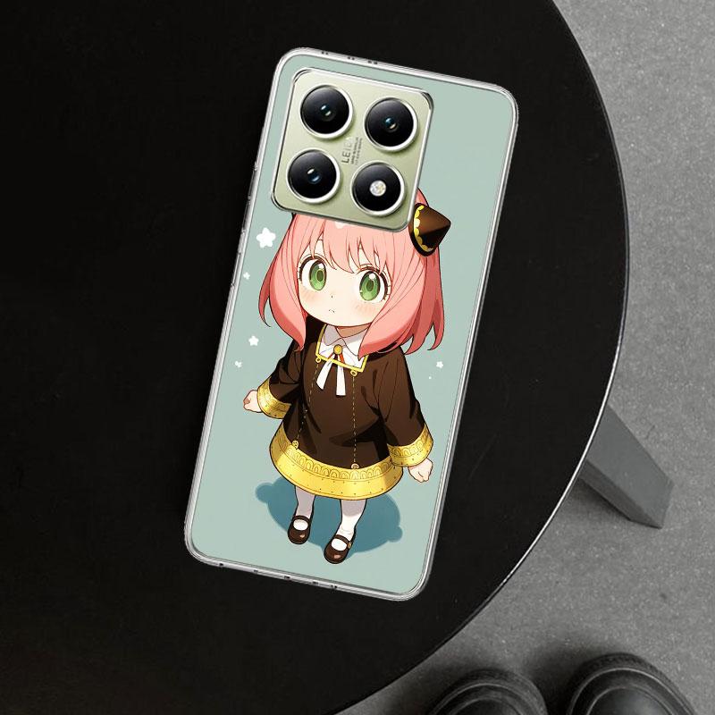S-Spy Family Anya Phone Case Cover for Xiaomi Redmi Note 15 14 13 12 11 Pro Plus 14S 12S 11S 11T 11E 10S 10 Customized Fundas Re