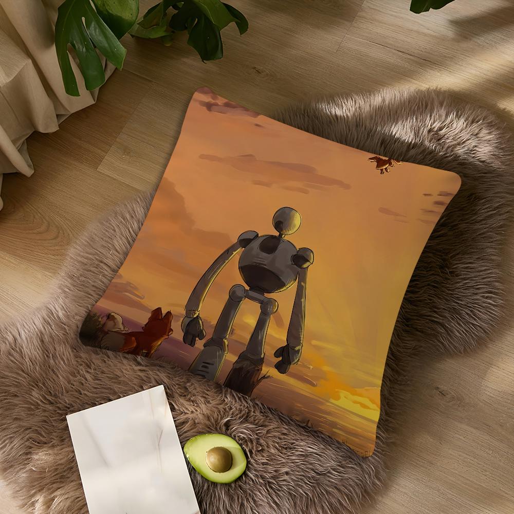 Film The W-Wild R-Robot Cute cushion For Bedroom Car Coffee Shop Room Soft and Living Room Sofa Decorative Pillow Cover Case