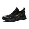 Customized Labor Insurance Shoes, Smash-proof and Puncture-proof Plastic Bag Head Kevlar, Safety Shoes, Labor Insurance Shoes, Men's Rubber Soles