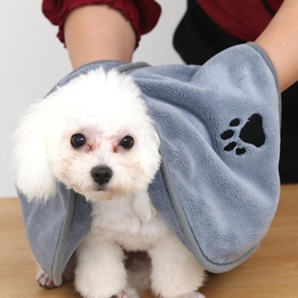 Super Absorbent Pet Grooming Towel Soft Pet Quick Drying Towel Pet Absorbent Towels Pet Bathing