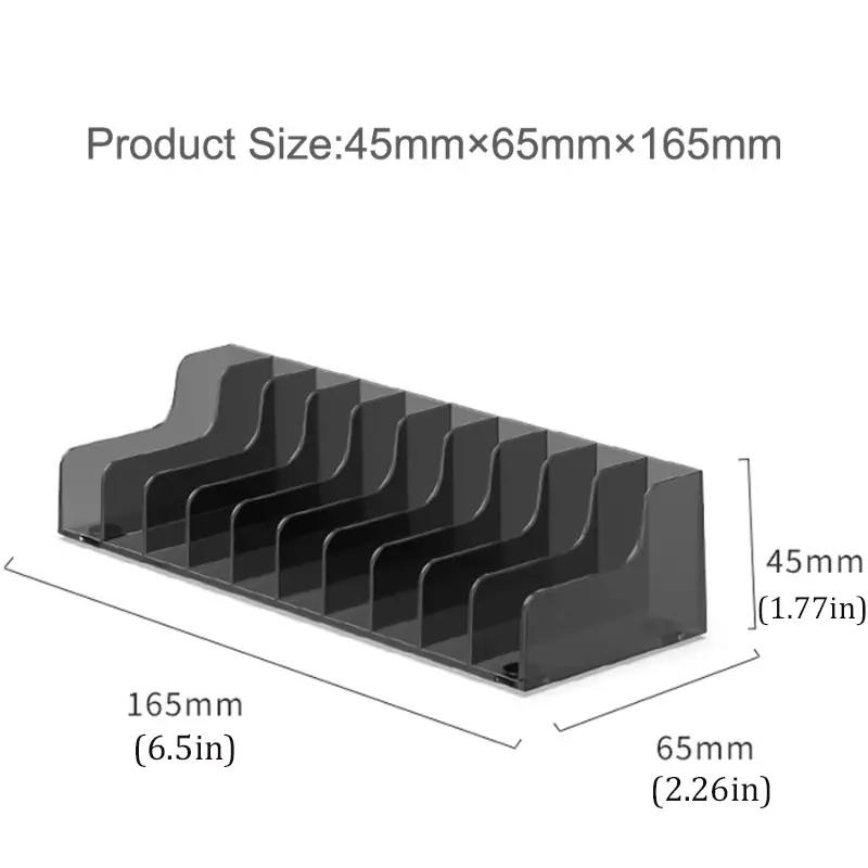 2 Pcs Playstation4 PS4 PS5 Game CD Discs Storage Display Stand Bracket Holder Accessories for PS4 Slim Pro Game Disk Box