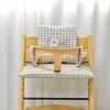 Korean-Style Cartoon Baby Growth Chair Cushion for Children's Dining Chair Backrest