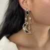 Handmade Dangle Earring Medieval Style Crystal Earrings Elegant Sun&Moon Earrings  Party