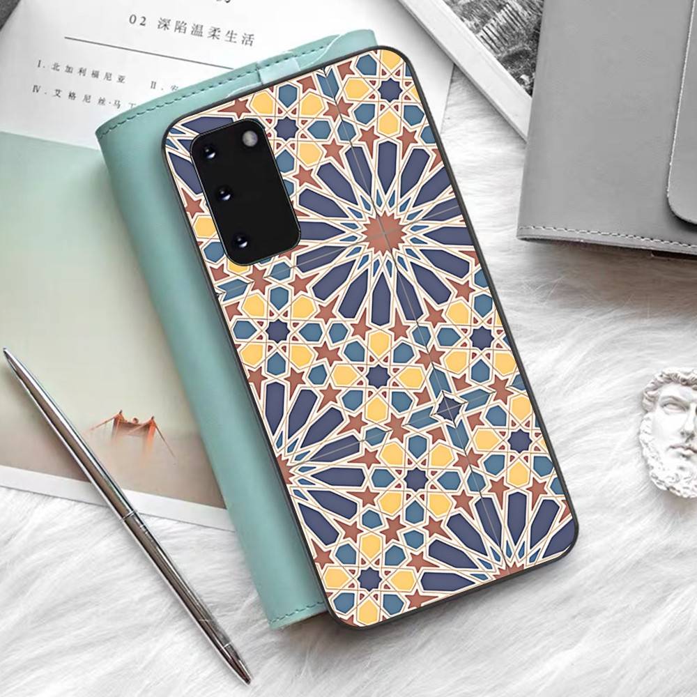 

Muted Moroccan Mosaic Tiles Magnetic Phone Case For Samsung S 24 Fe 25 Ultra Plus 20 Lite 21 30 22 23 24 22 Ultra 5G Fundas Samsung S23 ULTRA 5G