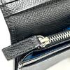 BVLGARI 33745 Bulgari Bulgari Logo Clip Bi-fold Wallet Long Wallet Leather Black