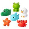 Baby Bath Toy Frog Net Fishing Floating Squishy Water Play Toy