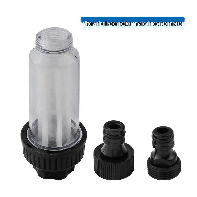 G3/4 Комплект прозрачных резьбовых соединителей-фильтров для мойки высокого давления Karcher