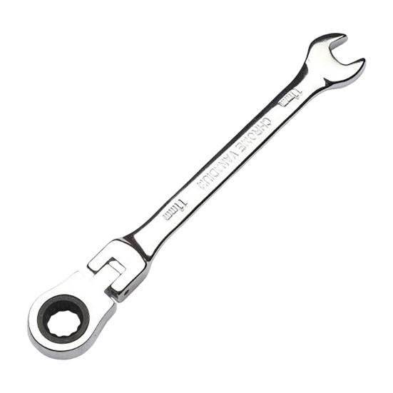 Ratcheting Combination Wrench Spanner 180-Degree Variable Angle Design Rust-resistant Quick Manual Ratchet Wrench