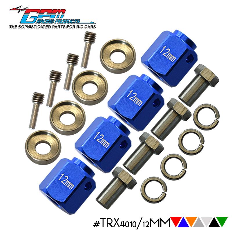 GPM Aluminum Hex Adapters Thick For TRAXXAS TRX4 Defender Trail Crawler / TRX6