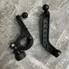 Secure Handlebar Mounting Clamp with 17mm Ball Head Adapter Suitable for Bike Motorcycle Action Camera and Phone Holders