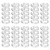 10/20Pcs 5-Ring Binding Spines Snap Split Binder Rings Plastic Round Loose-Leaf Rings Comb Folio Binder Stationery Office Supply