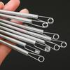 Bendable Steel Cord Threading Tool For Drawstring Spring Threader Clip Flexible String Puller Home Sewing Essential