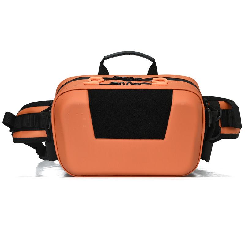 2025 Πολυλειτουργική Τσάντα Μέσης για Είδη Αλιείας: Τσάντα Στήθους & Χιαστί Μεγάλης Χωρητικότητας με Σκληρό Κέλυφος για Άνδρες