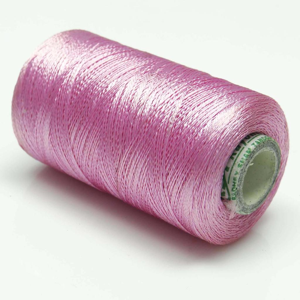 Aqua Blue Spool Overlocking Hand Machine Polyester Cones Serger 400 Mtr