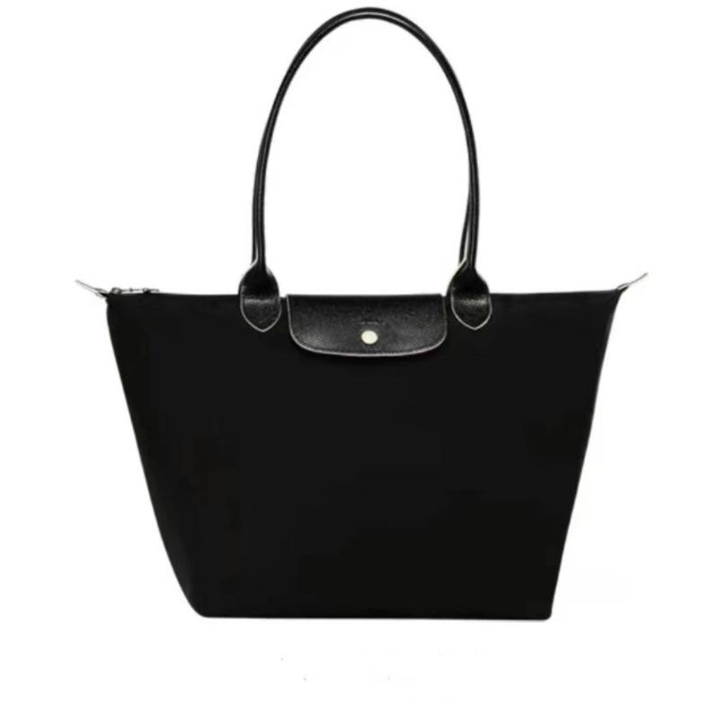 Longxiang bag Zhou nylon large, medium and small tote bag handbag shoulder bag folding bag underarm women's bag