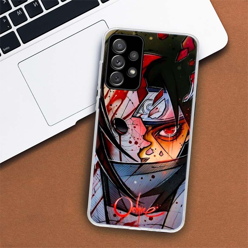 Anime Naruto Namikaze Caixa Do Telefone Para Samsung Galaxy A53 A52 A73 A72 A12 5G A13 A22 A23 A32 A33 A02S A03S A42 A43 A50S Coque