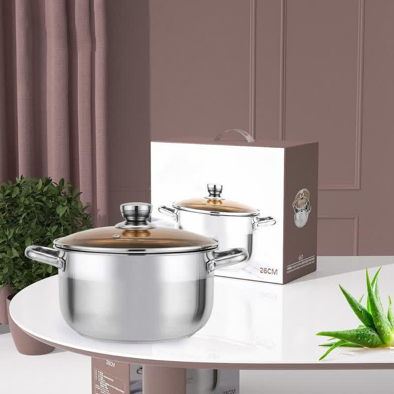 LISM Stainless Steel Stockpot