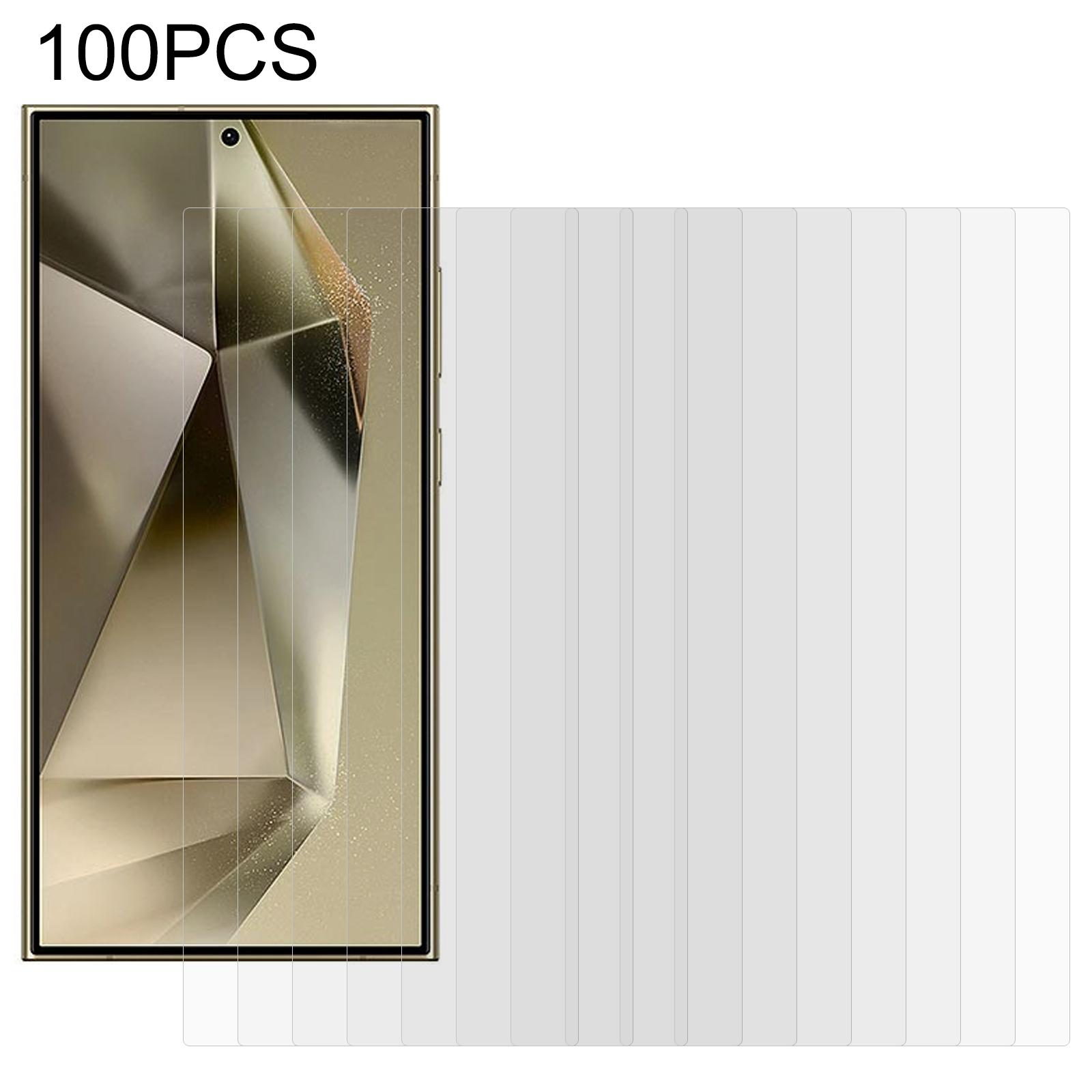 

100Pcs For Samsung Galaxy S25 Ultra Screen Protector Anti-Scratch Tempered Glass Film Type A