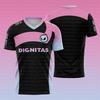 Клубна футболка команди Dignitas Esport Team Серія 2025/26 Форма Дитячі футболки Для жінок Фанати DIG З індивідуальним ID та ім'ям Топи з коротким рукавом