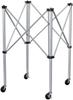 MIKASA Ball Basket Silver AC-CF100M-JP