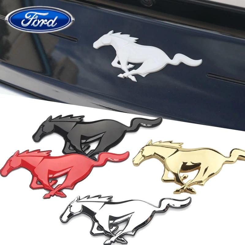 Adesivo per Auto Adesivo per Auto 2025 Auto Calda Emblema Esterno Decalcomanie Per Ford Mustang GT350 GT500 Shelby 2.3T Cobra Spoiler SVT Badge Carrozzeria