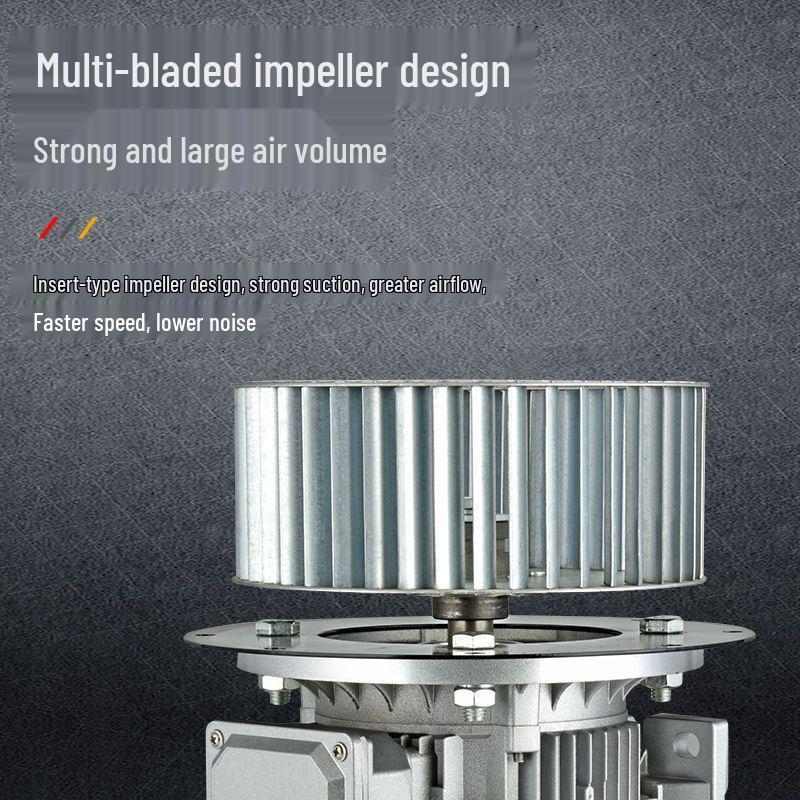 DF Multi-Blade Industrial Centrifugal Fan, 220V/380V, High-Temperature Resistant, Powerful Induced Draft Blower