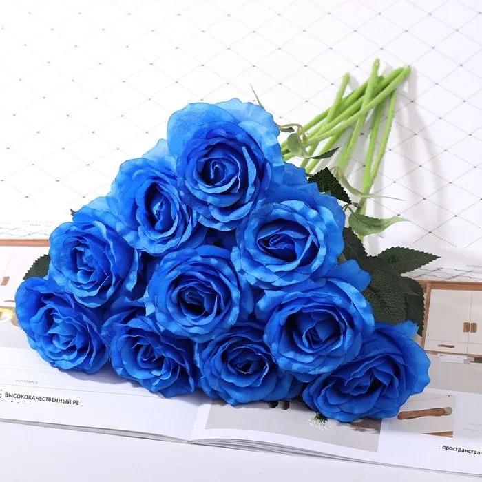 Artificial Flowers Flum 24 pcs white