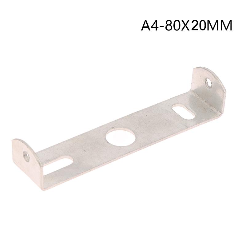 Staffa Placca da Soffitto Montaggio Barra in Acciaio con Viti Fisse Lampada da Soffitto 50-165Mm Staffa di Ricambio Accessori per l'Illuminazione