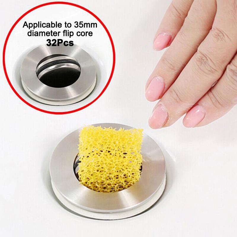 

Drain Strainer Sink Hair Filter Sponge Washbasin Anti-Blocker Tub Drainer Protector Strainer Plug For Kitchen Bathroom Supplies 1