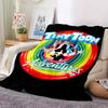 1pc TinyToon Adventures Flannel Throw Blanket - Lightweight Soft Warm All-Season Blanket for Sofa, Bed, Travel, Camping  L1029151