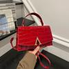 Personality Trend Crocodile Pattern Casual Small Square Bag Women's New Foreign Style Niche Chain Single Shoulder Messenger Bag