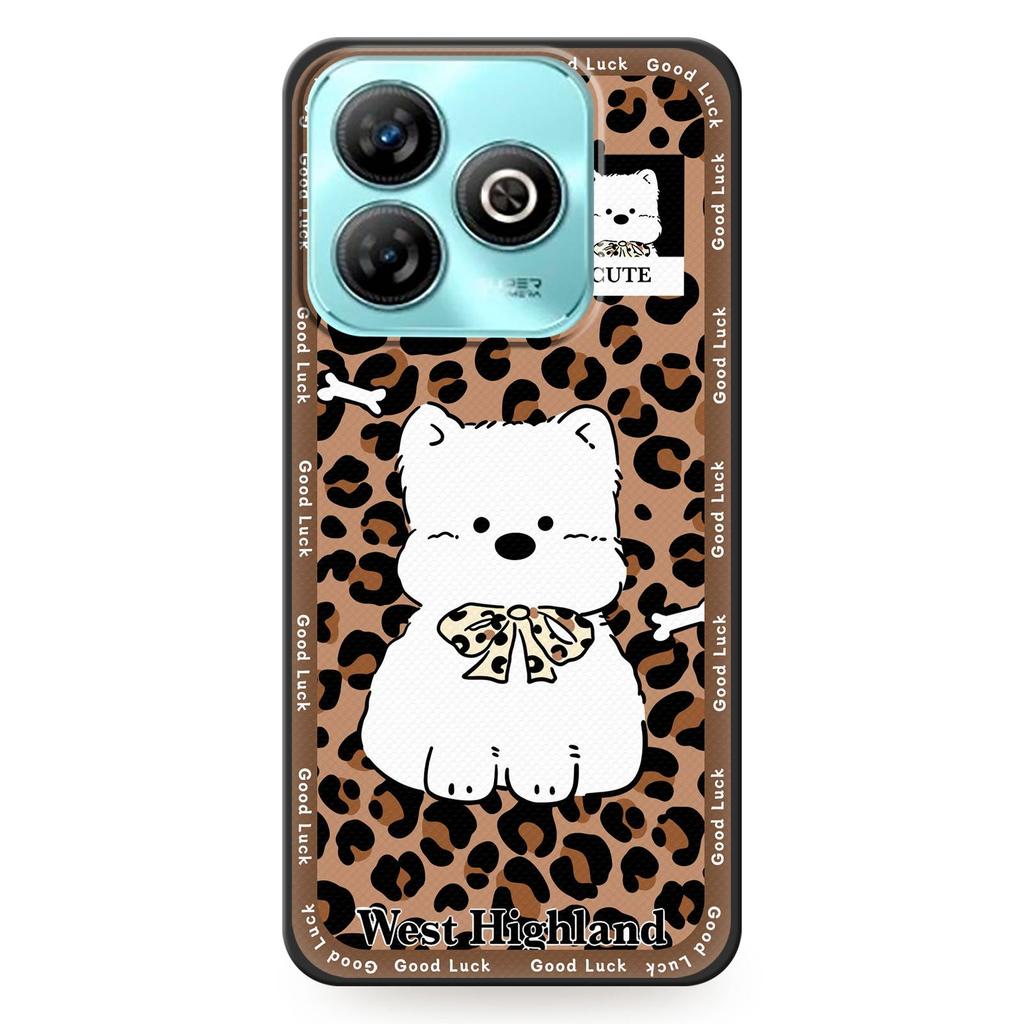 Wstrząsoodporne Wytrzymałe Etui na Telefon Dla ZTE Blade A75 4G/Z2359 Zwierzęta Kreskówka Saszetka na Telefon Słodka Tylna Pokrywa Pełne owinięcie Miękkie etui