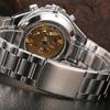Classic Roma Dial Mechanical Watches Men Casual Sport Watches Luxury Heavy Skeleton Automatic Mechanical Wristwatches Men WINNER