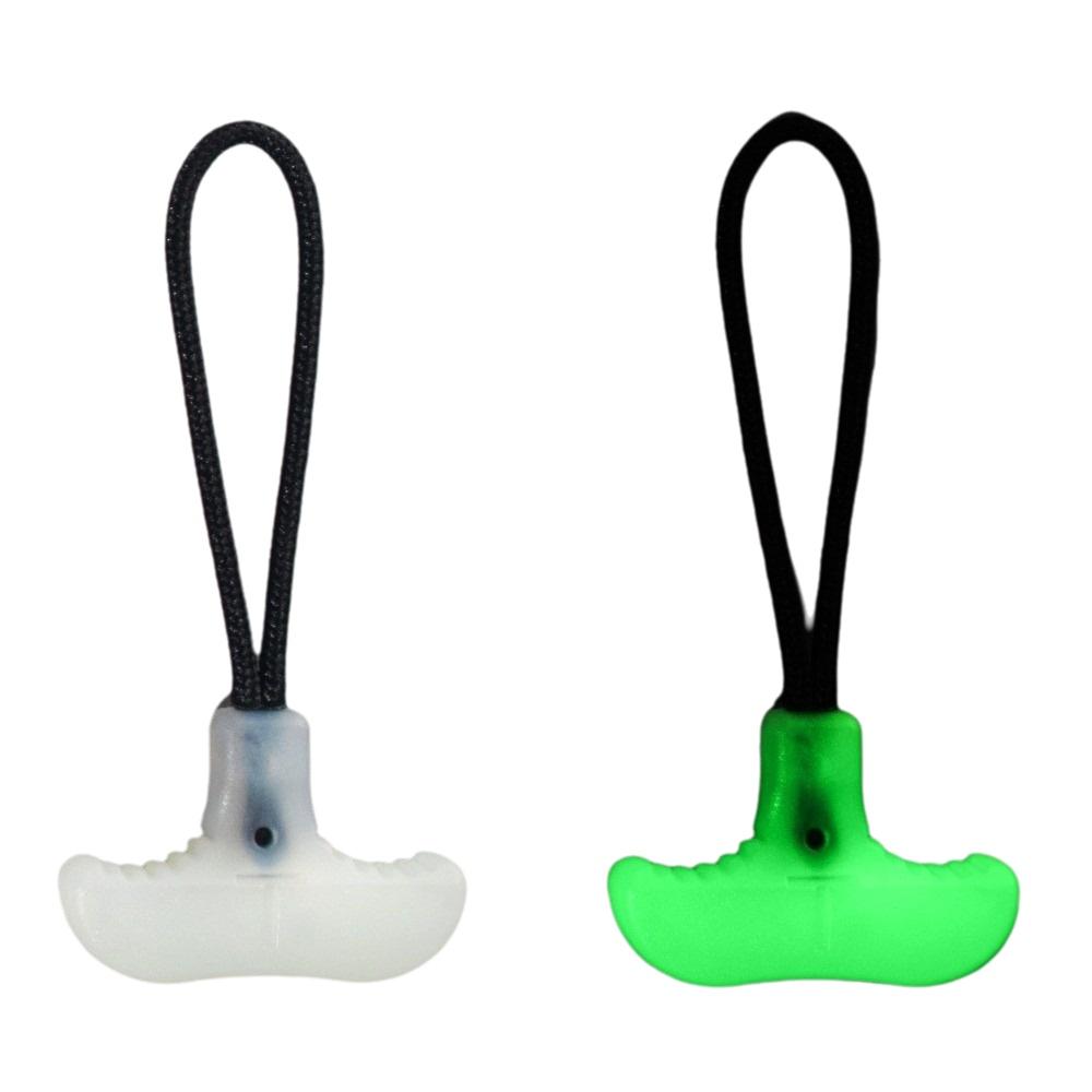 10pcs Glow in The Dark Zipper Head Replacement 10Pcs Zipper Slider Pull For Bag