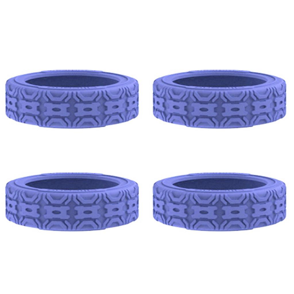 4/8pcs Durable Silicone Luggage Wheel Protectors Cover for Travel Suitcases Reduce Noise Wheels Guard Cover