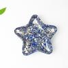 Crystal Gemstone Star Shape Storage Box With Geometric Design For Home Decor And Gifts